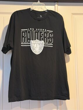 Junk Food Clothing Black Las Vegas Raiders Logo Tee